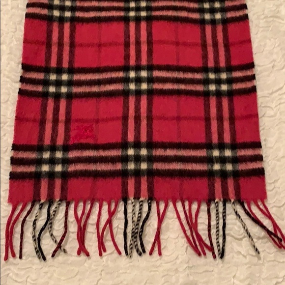 Burberry scarf - cashmere - gently used